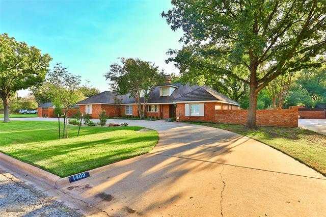 1409 River Oaks, 20484054, Abilene, Single Family Residence,  for sale, Edna Core, RE/MAX Big Country